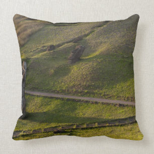 Coussin Rano Raraku, Rapa Nui, Île de Pâques, Chili
