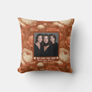 Coussin Ranunculus Meilleure Maman Chat Condo Décor Modern