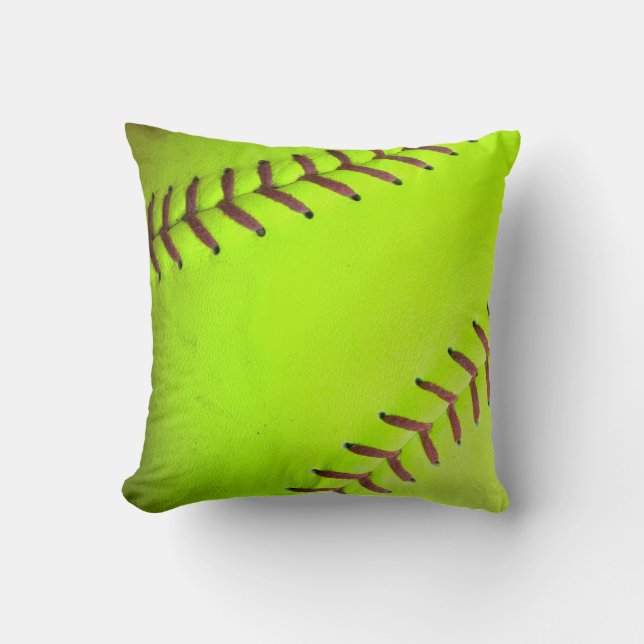 Coussin rapide jaune de divan de jet du lancement (Recto)