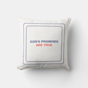 Coussin Rappel De La Vérité Inébranlable Des Promesses De