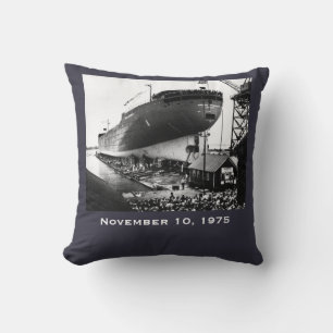 Coussin Rappelez-vous l'Edmund Fitzgerald