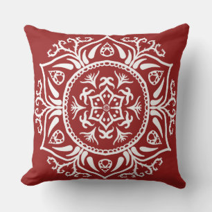 Coussin Raspberry Mandala