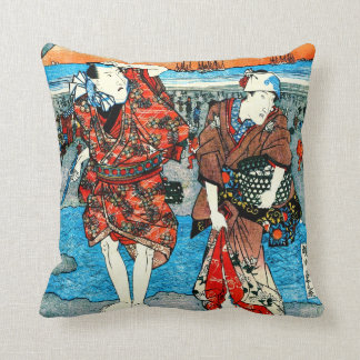Coussin Rassemblement des coquillages 1825