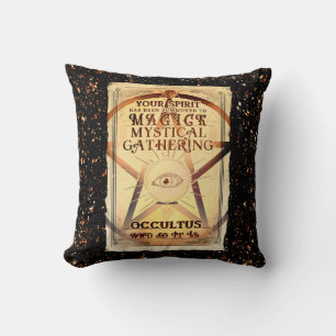 Coussin Rassemblement Mystique Magique Oeil de Voyante de
