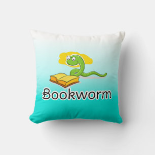 Coussin Rat de bibliothèque mignon w/Glasses