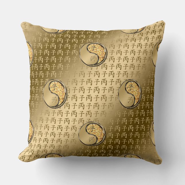 Coussin Rat de feu (Recto)
