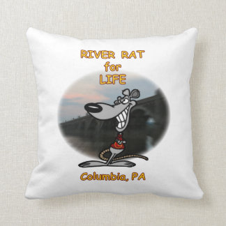Coussin Rat de rivière pour l'oreiller à jet de vie