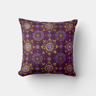 COUSSIN RAVENNA BYZANTINE MOSAÏQUES, ÉTOILE, NUIT D'ÉTOILE