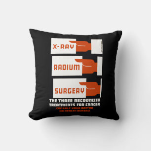 Coussin Rayon X, Radium, Chirurgie