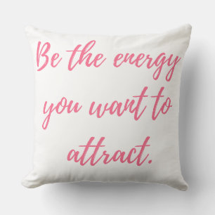 Coussin Rayonner Good Vibes uniquement, toujours