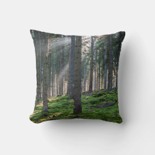 Coussin Rayons de soleil dans la Forêt-Noire