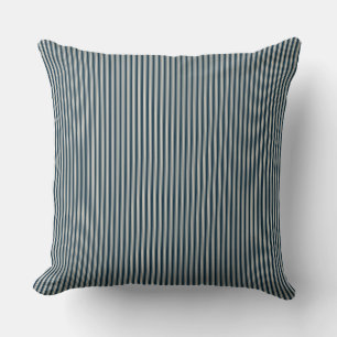 Coussin Rayure à carreaux noir et blanc