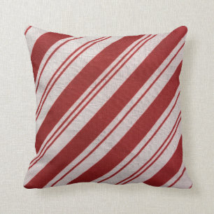 Coussin Rayure de sucre de canne