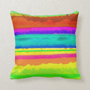Coussin Rayure lumineuse