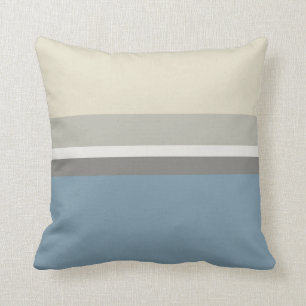Coussin Rayure minimaliste moderne de Chambre de plage