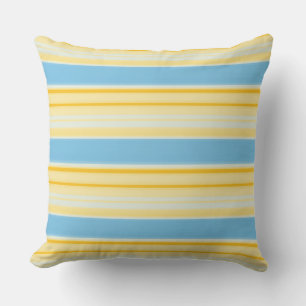 Coussin Rayures 02 de bord de la mer