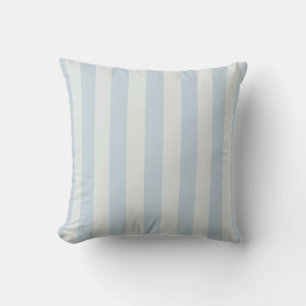 Coussin Rayures bleu clair