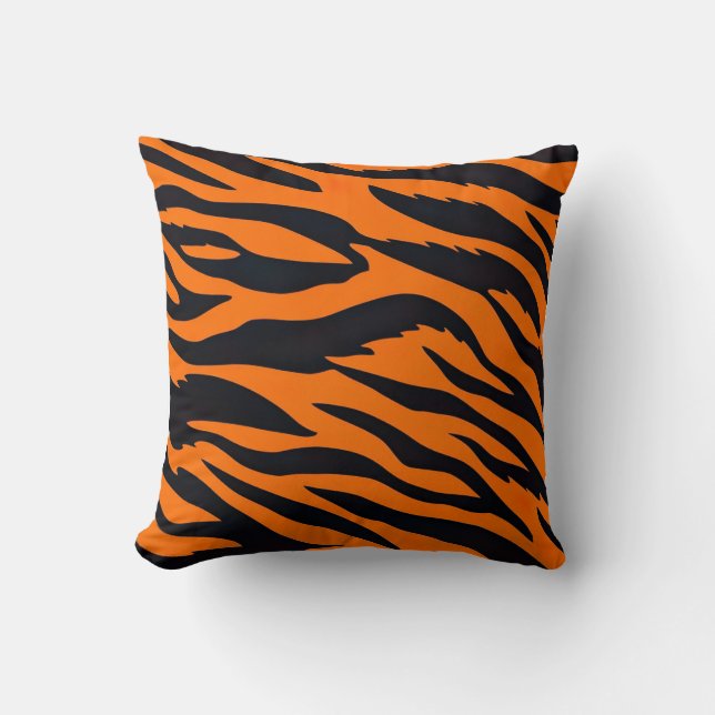 Coussin rayures de tigre (Recto)