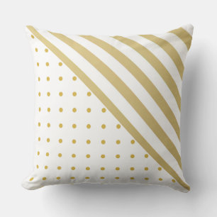 Coussin Rayures et pois