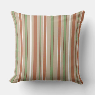 Coussin Rayures géométriques modernes avec toute couleur