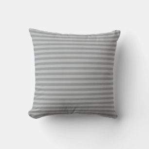 Coussin Rayures grises