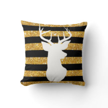 Rayures noires d'Antler d'or de parties