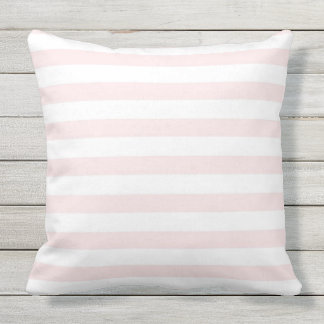 Coussin Rayures roses