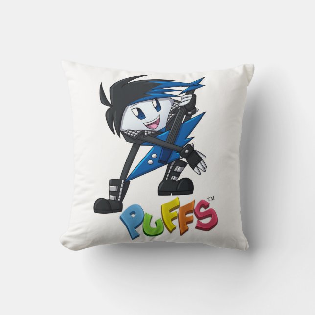 Coussin Razor the Rock Star lance l'oreiller (Recto)