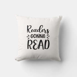 Coussin Reading art readers