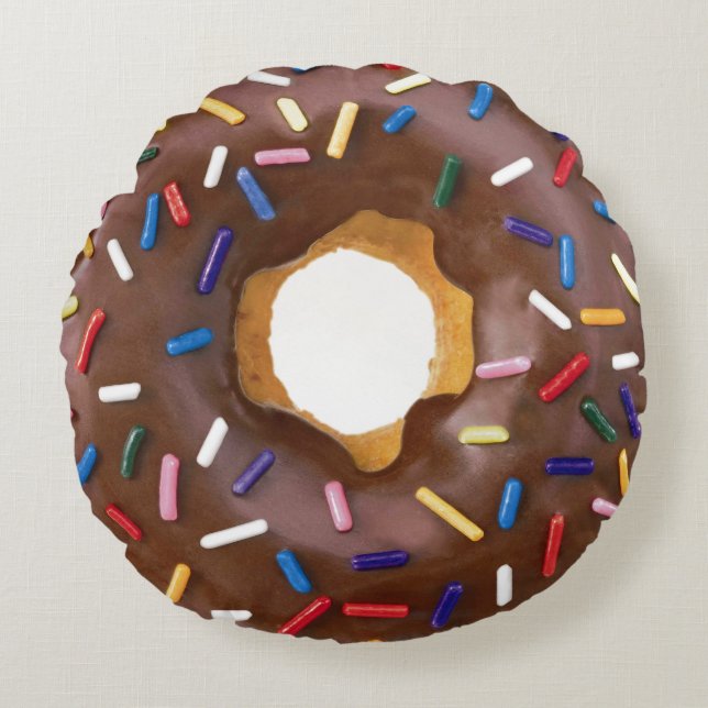 Coussin réaliste de Donut (Devant)