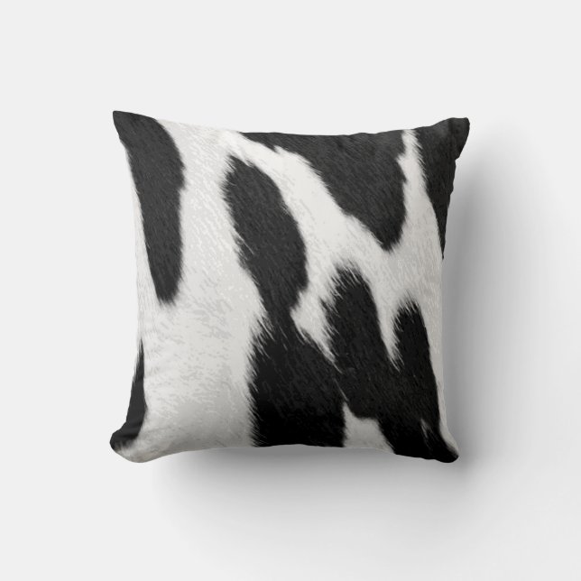 Coussin Realiste Holstein Cowhide Look (Recto)