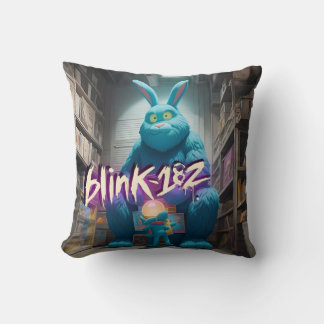 Coussin Rebellious Rest: Bigfoot Bunny - Blink 182 Inspire
