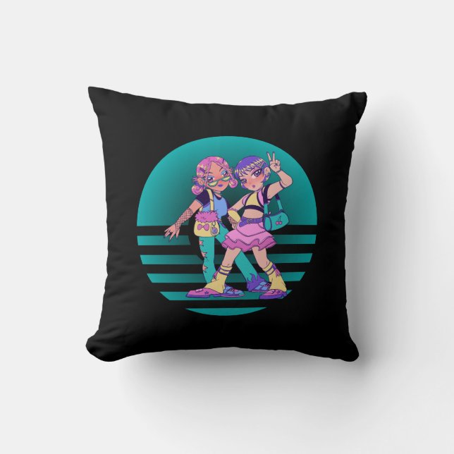 Coussin Rebels rétro (Recto)