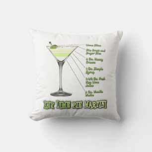 Coussin Recette de cocktail Martini à la tarte au citron v