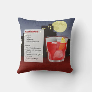 Coussin Recette de cocktail Negroni