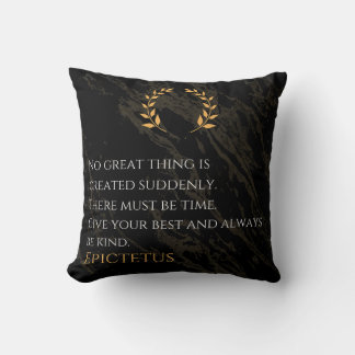 Coussin Recette de grandeur d'Epictetus