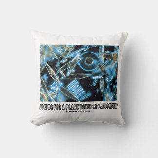 Coussin Recherche De Relation Planctonique Diatomées Humou