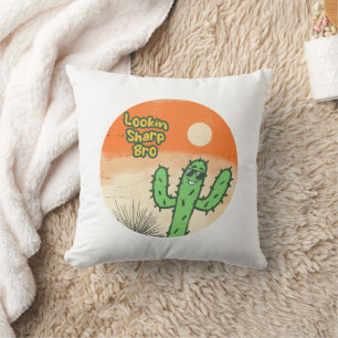 Coussin Recherche Sharp Bro Retro Vintage Desert Vibes Cac