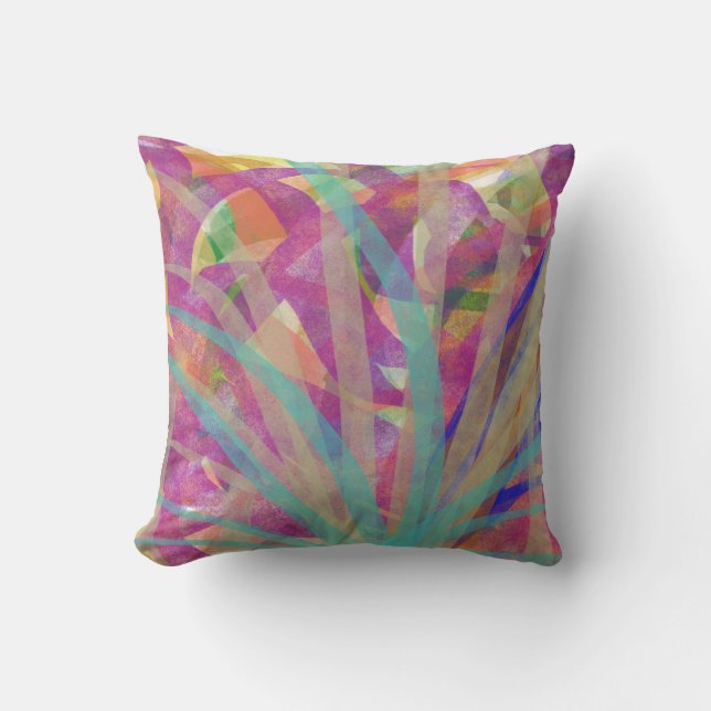 Coussin Récif Joyeux (Recto)