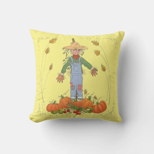 Coussin Récolte à moelle d'écume à thème gai