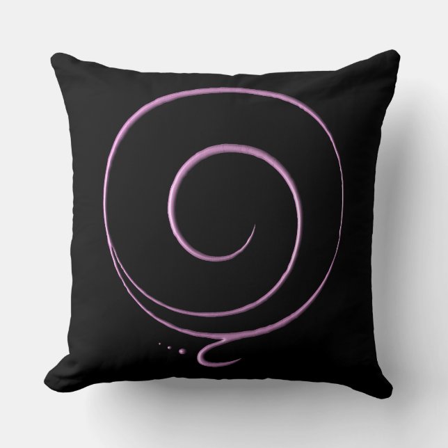 Coussin Reconnaissance rose  (Recto)