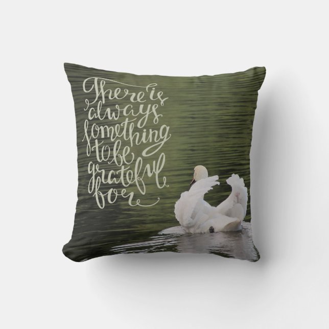 Coussin reconnaissant de cygne (Recto)