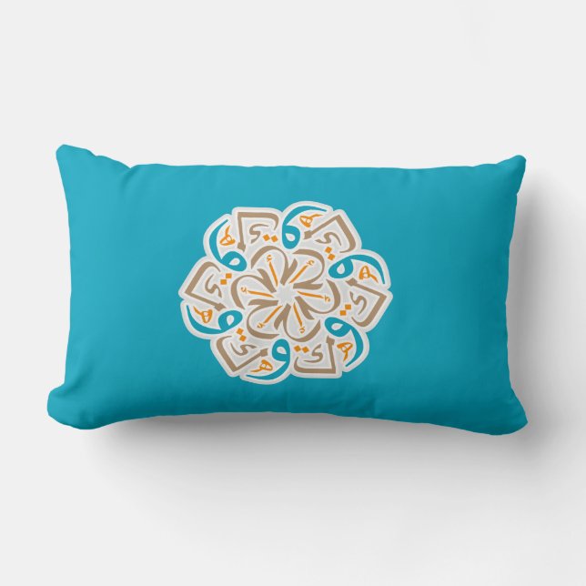 Coussin Rectangle 1001 Fleurs (Recto)