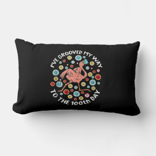 Coussin Rectangle 100 Jours De L'École Groove Flamant rose Masque Vi