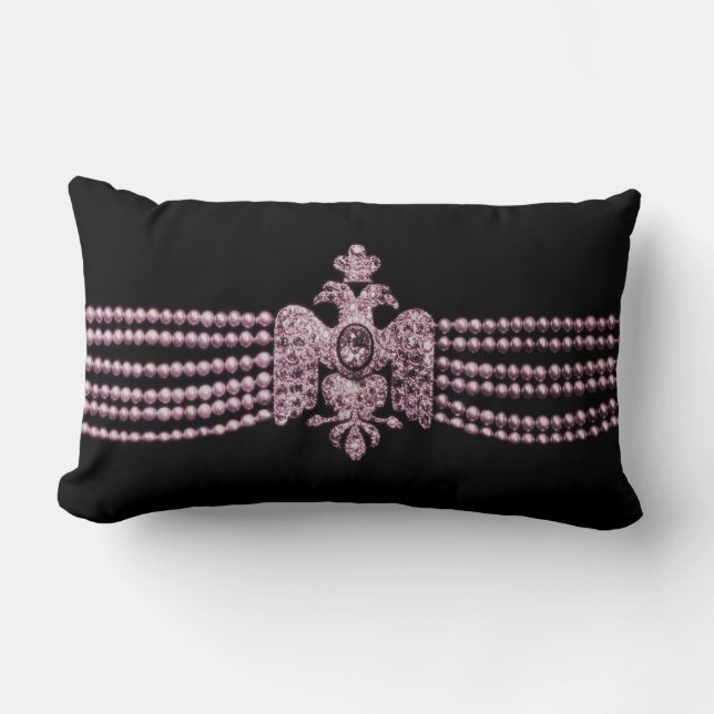 Coussin Rectangle ~ 13x21 lombaire de bracelet de bijoux de Cartierr (Recto)