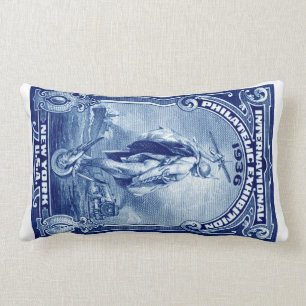 Coussin Rectangle 1936 expo philatelique internationale New York
