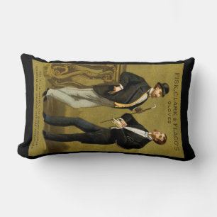 Coussin Rectangle 19e C. Gants pour hommes Vintages no 2