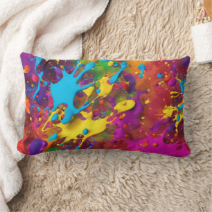Coussin Rectangle 3D Résumé -