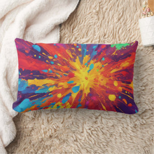 Coussin Rectangle 3D Résumé -