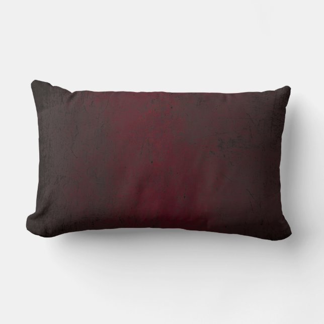 COUSSIN RECTANGLE 9900 BURGUNDY ROUGE RICHE ARRIÈRE - PLAN SOMBRE PA (Recto)